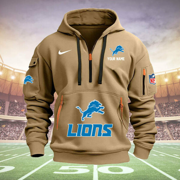 Miami Dolphins New Personalized Quarter Zip Hoodie Limited Edition  AZBTQZH000015