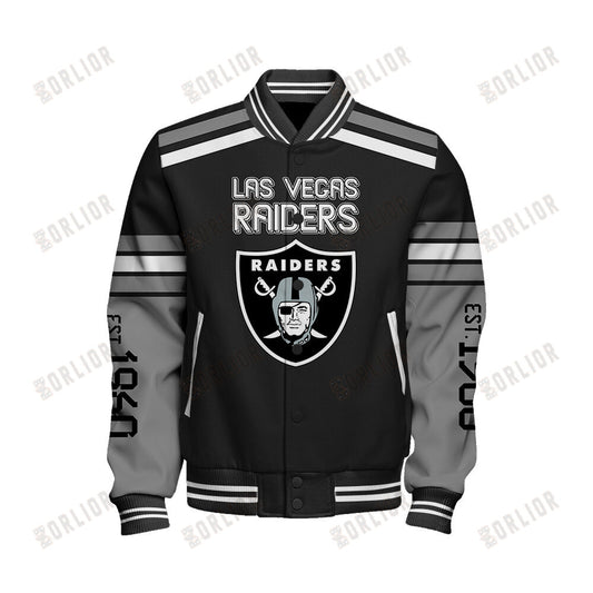 Las Vegas Raiders Team Spirit Varsity Jacket AZBTVJK000308