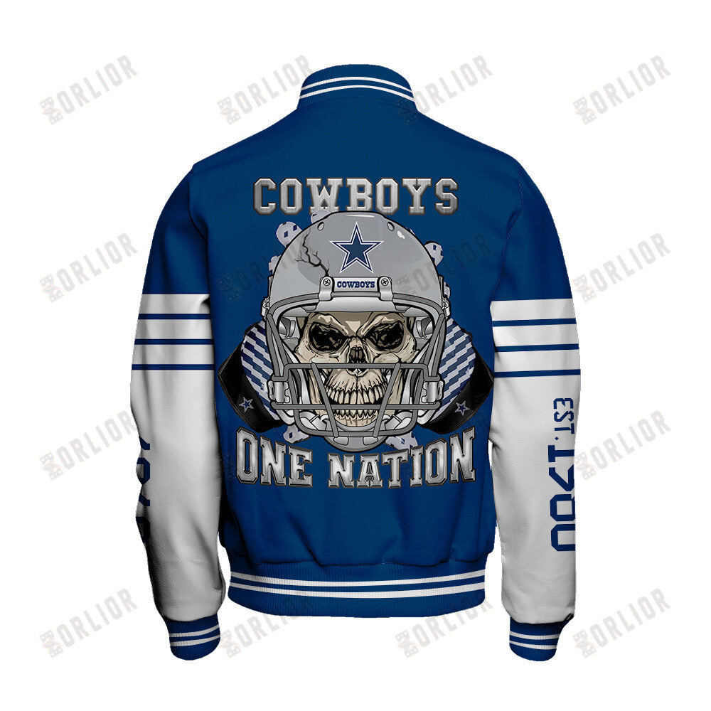 Dallas Cowboys Team Spirit Varsity Jacket AZBTVJK000306