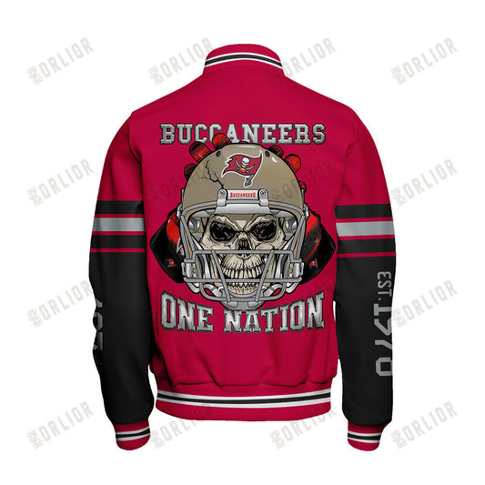 Tampa Bay Buccaneers Team Spirit Varsity Jacket AZBTVJK000301