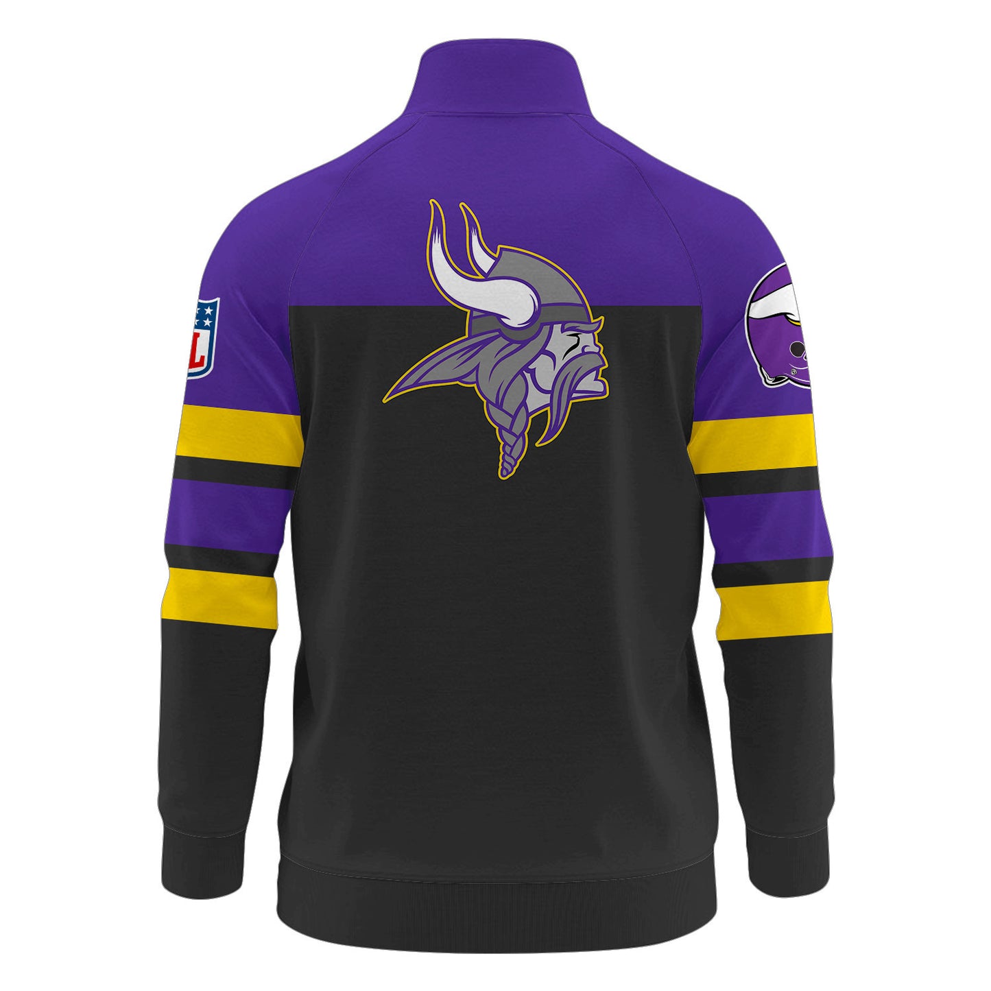 Minnesota Vikings Premium Ultimate Game Day Stand Collar Jacket AZBTSCJK000003