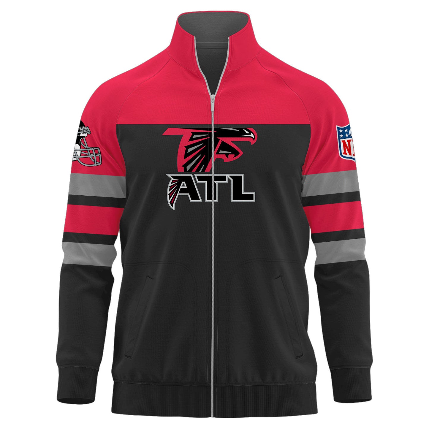 Atlanta Falcons Premium Ultimate Game Day Stand Collar Jacket AZBTSCJK000004