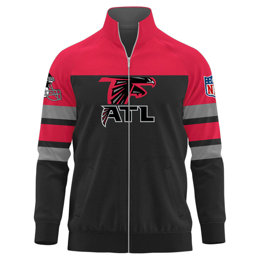 Atlanta Falcons Premium Ultimate Game Day Stand Collar Jacket AZBTSCJK000004