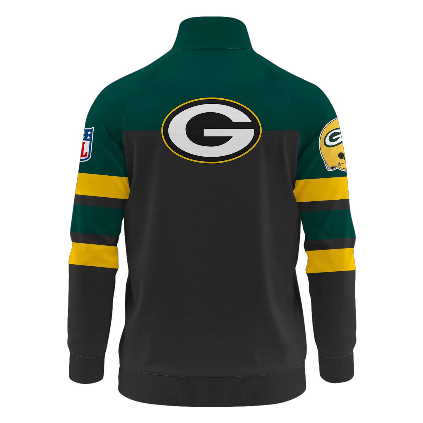 Green Bay Packers Premium Ultimate Game Day Stand Collar Jacket AZBTSCJK000010