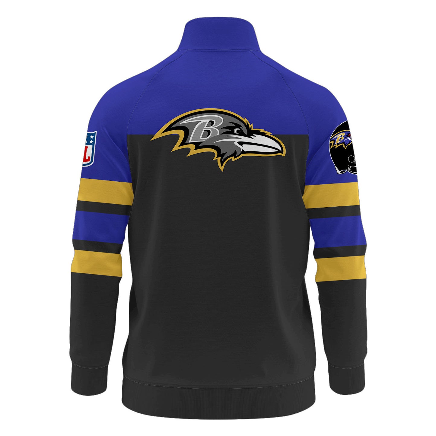 Baltimore Ravens Premium Ultimate Game Day Stand Collar Jacket AZBTSCJK000009