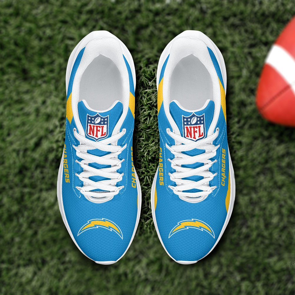 Los Angeles Chargers Lightweight Patch Decor Running Shoes NA15