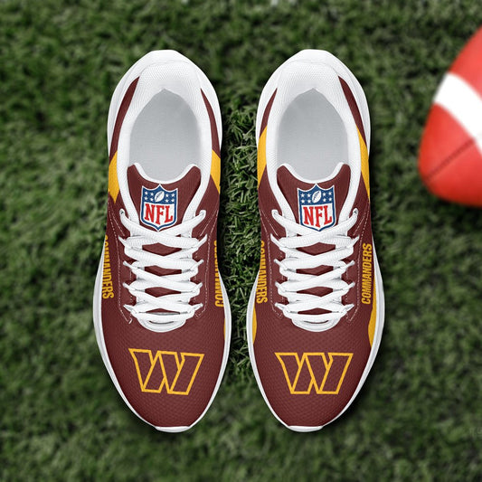 Washington Commanders Lightweight Patch Decor Running Shoes NA05