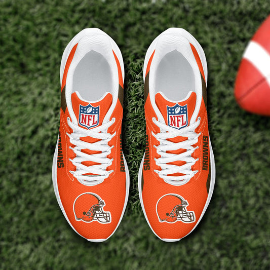 Cleveland Browns Lightweight Patch Decor Running Shoes NA46