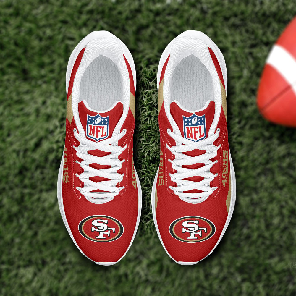 San Francisco 49ers Lightweight Patch Decor Running Shoes NA09