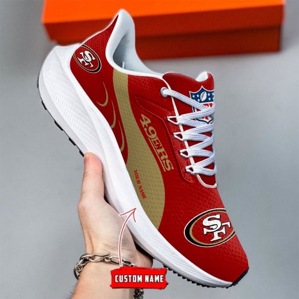San Francisco 49ers Lightweight Patch Decor Running Shoes NA09
