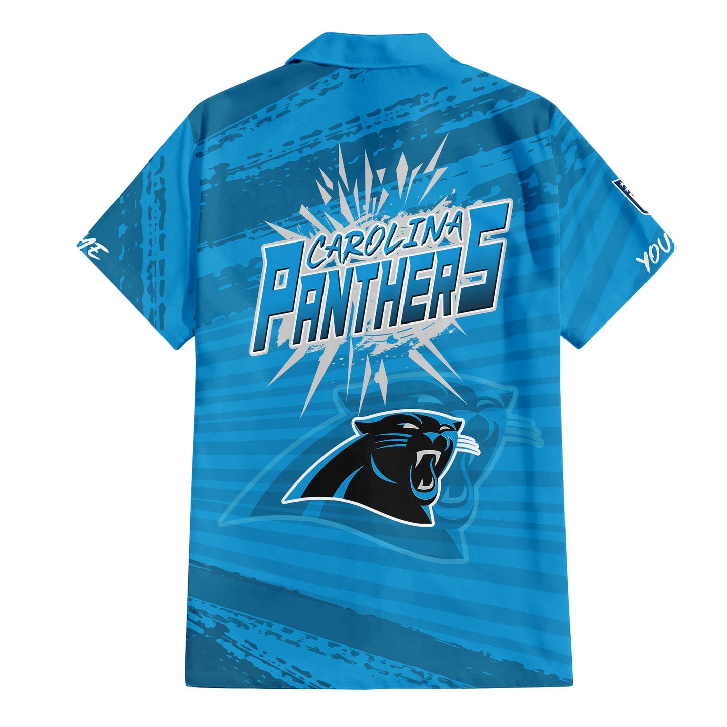 Carolina Panthers Combo Hawaiian Shirt and Shorts HSAS0003