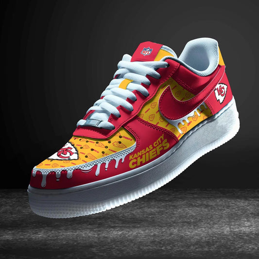 Kansas City Chiefs New Personalized AF1-1 Sneakers  AZDDAF1000013