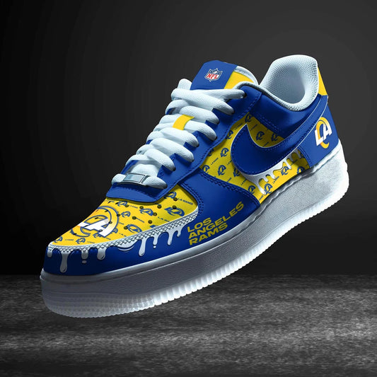 Los Angeles Rams New Personalized AF1-1 Sneakers  AZDDAF1000014