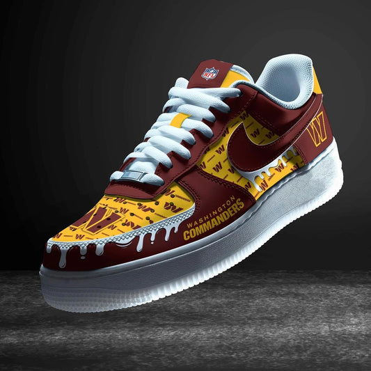 Washington Commanders New Personalized AF1-1 Sneakers  AZDDAF1000020