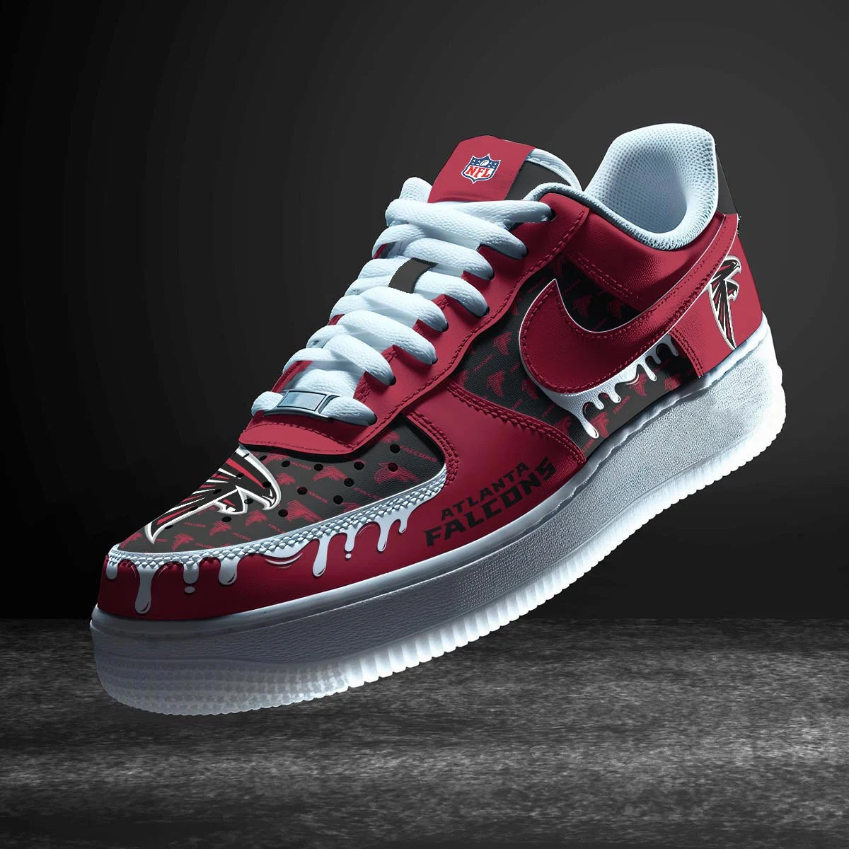 Atlanta Falcons New Personalized AF1-1 Sneakers  AZDDAF1000016