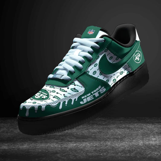 New York Jets New Personalized AF1-1 Sneakers  AZDDAF1000004