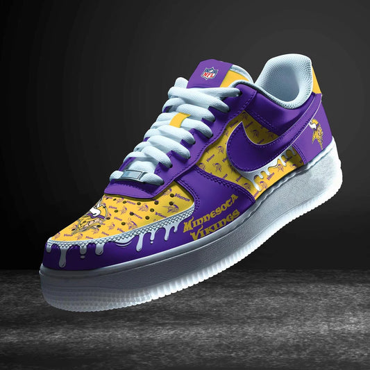 Minnesota Vikings New Personalized AF1-1 Sneakers  AZDDAF1000022