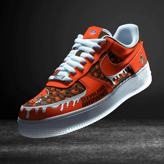 Cleveland Browns New Personalized AF1-1 Sneakers  AZDDAF1000003