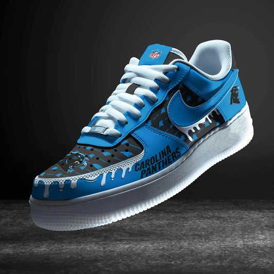 Carolina Panthers New Personalized AF1-1 Sneakers  AZDDAF1000027