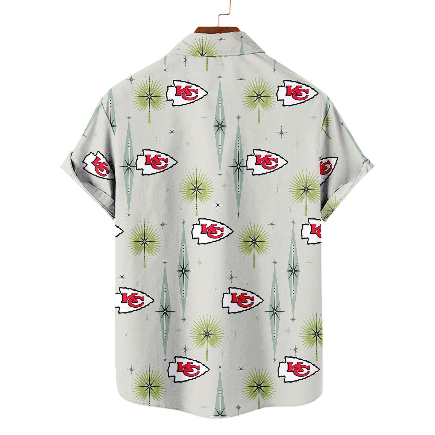 Kansas City Chiefs Summer Hawaiian Shirt Logo AZBTHWS000024