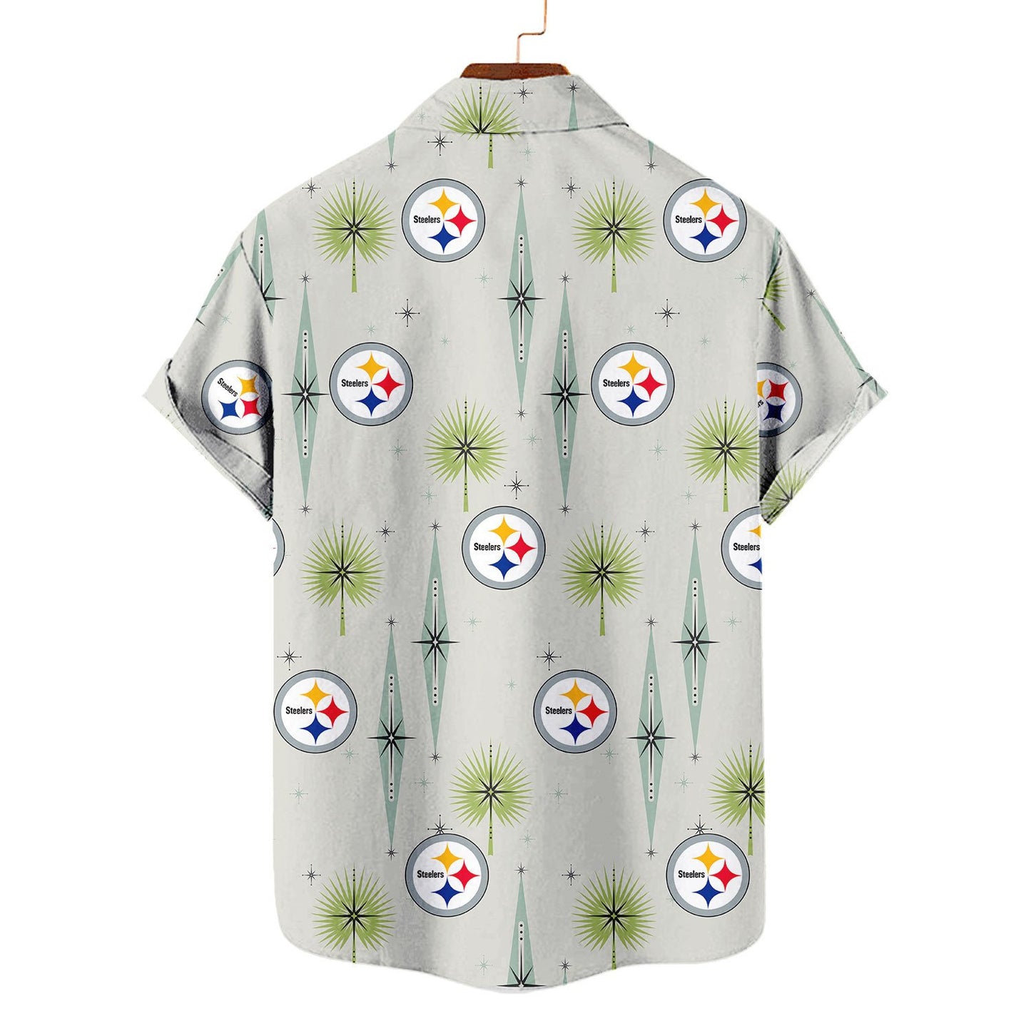 Pittsburgh Steelers Summer Hawaiian Shirt Logo AZBTHWS000032
