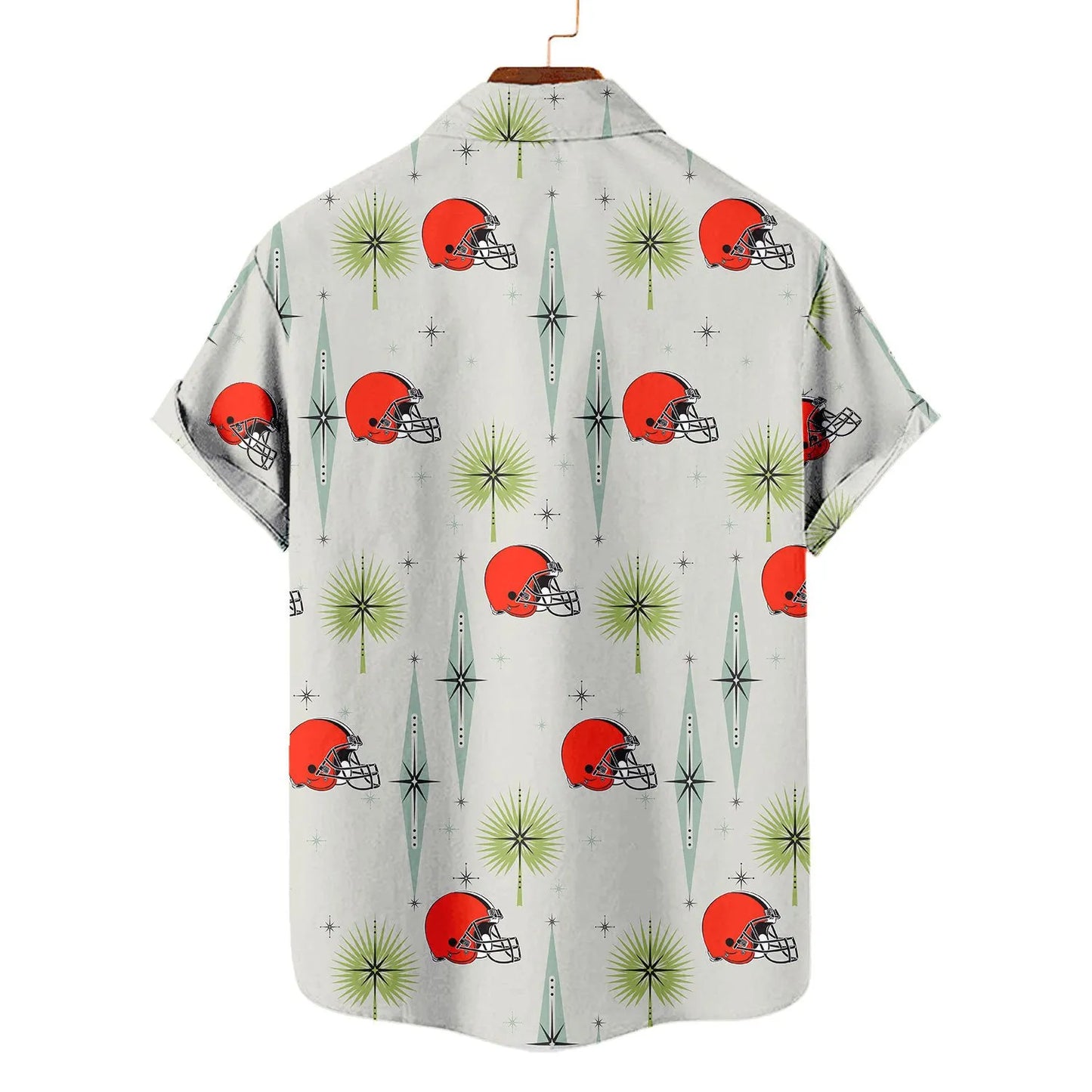 Cleveland Browns Summer Hawaiian Shirt Logo AZBTHWS000031