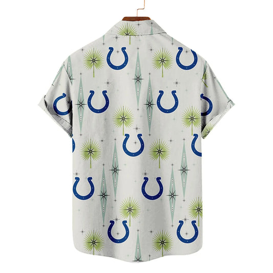 Indianapolis Colts Summer Hawaiian Shirt Logo AZBTHWS000009