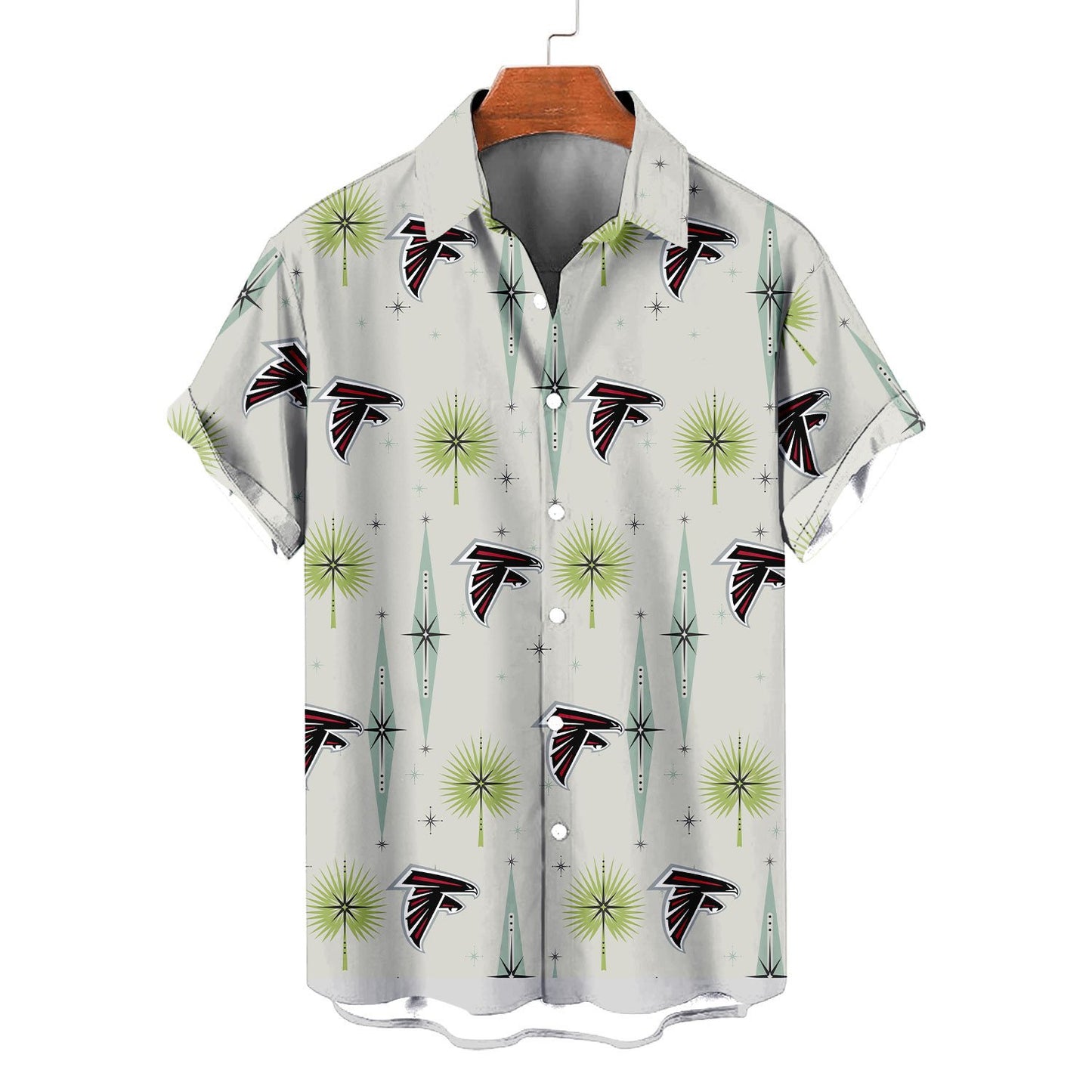 Atlanta Falcons Summer Hawaiian Shirt Logo AZBTHWS000004