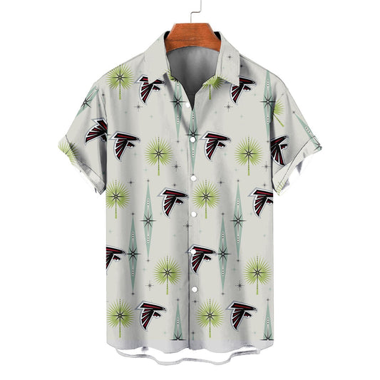 Atlanta Falcons Summer Hawaiian Shirt Logo AZBTHWS000004