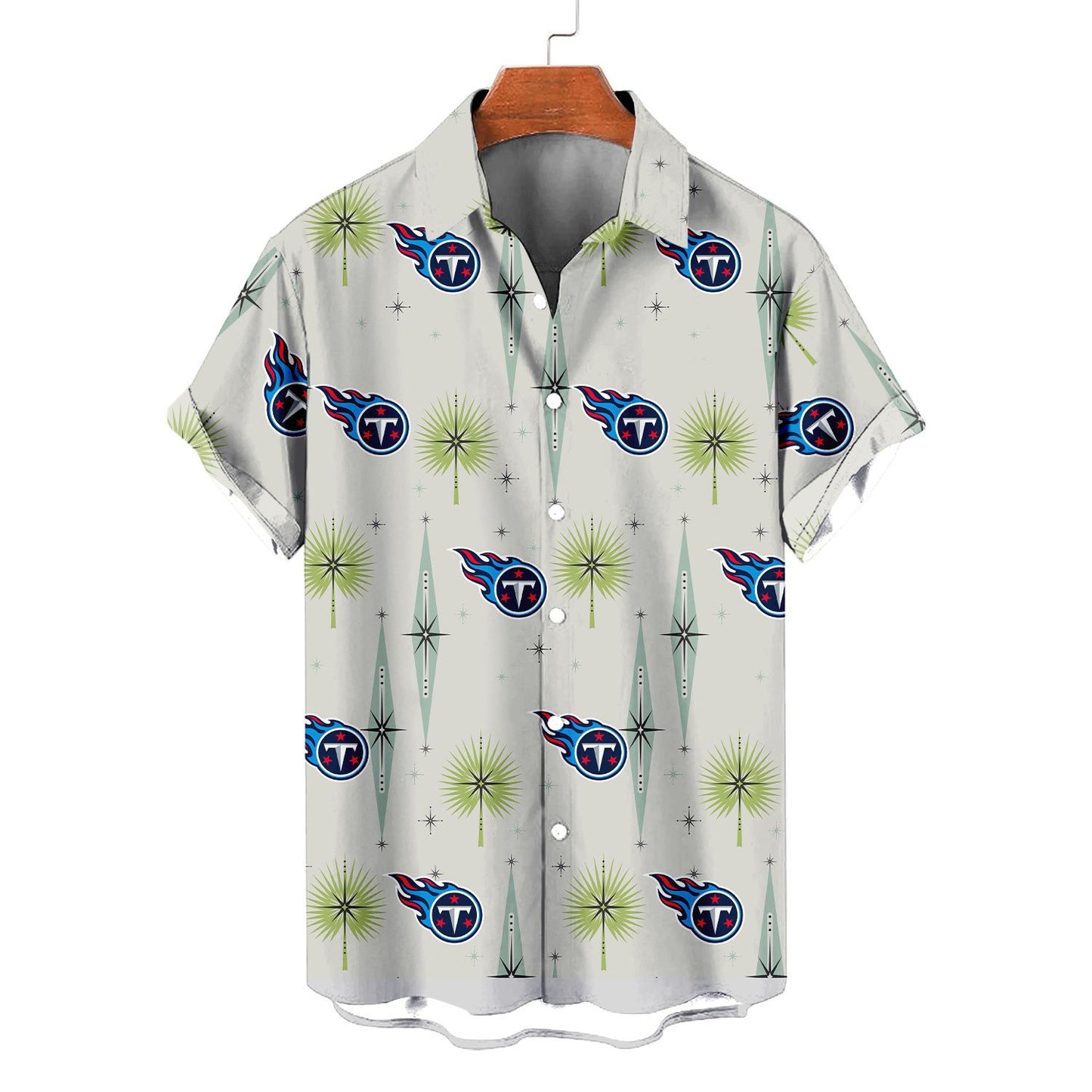 Tennessee Titans Summer Hawaiian Shirt Logo AZBTHWS000021