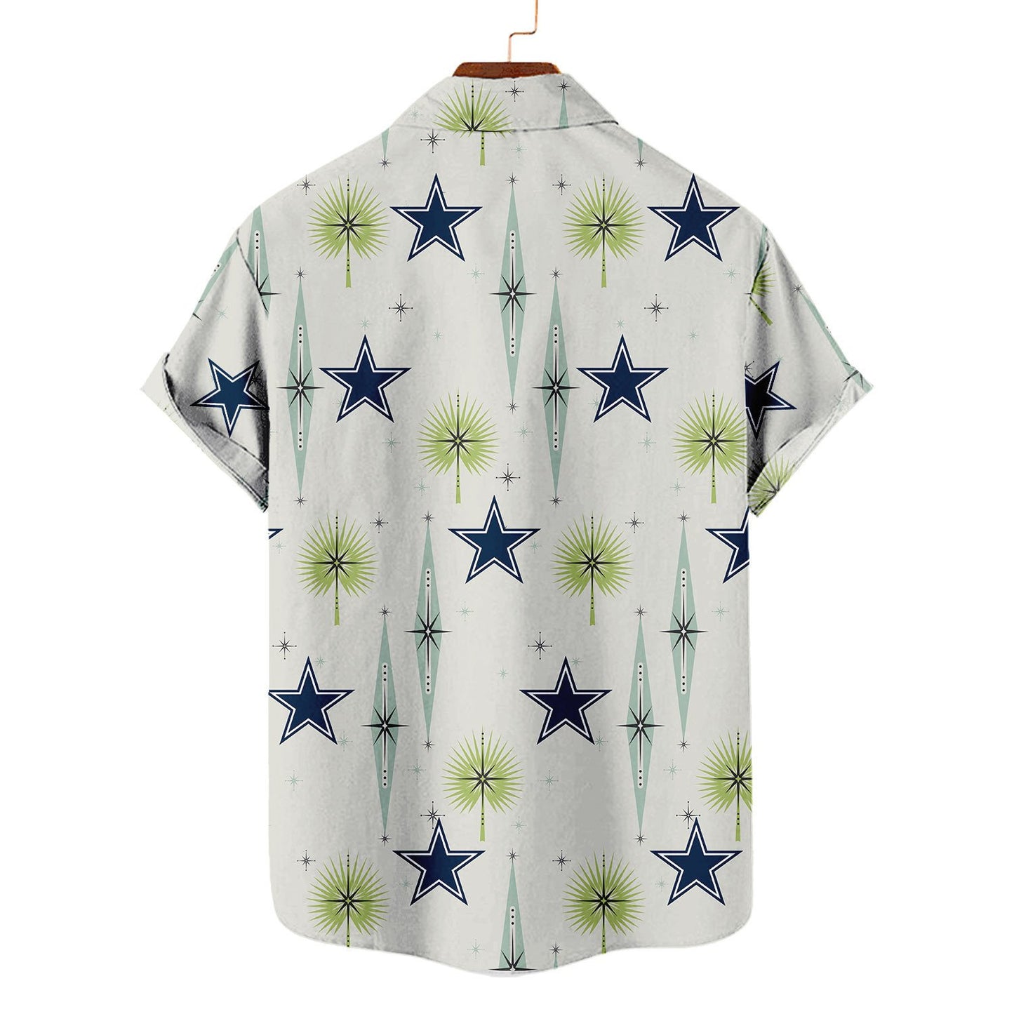 Dallas Cowboys Summer Hawaiian Shirt Logo AZBTHWS000010
