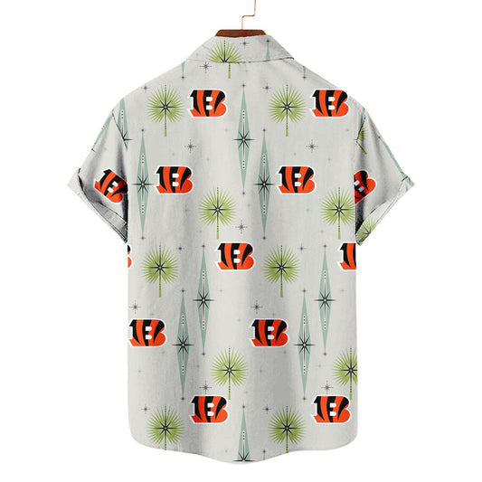 Cincinnati Bengals Summer Hawaiian Shirt Logo AZBTHWS000005