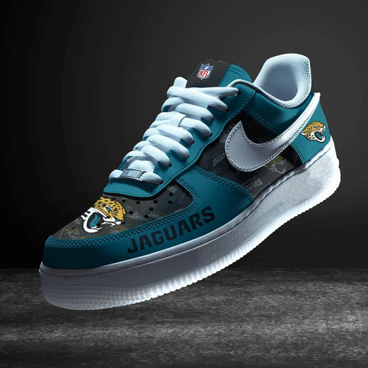 Jacksonville Jaguars Personalized  AF1-1 Logo Pattern Sneakers AZBTAF1000331