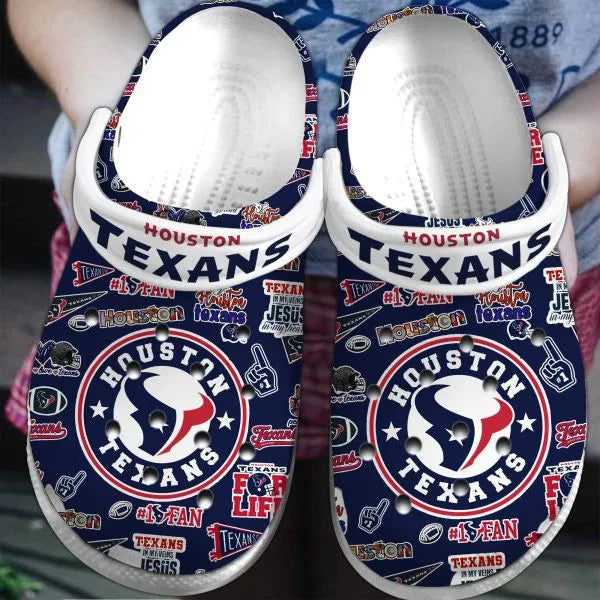 Houston Texans Clogs Shoes AZBTCL000001