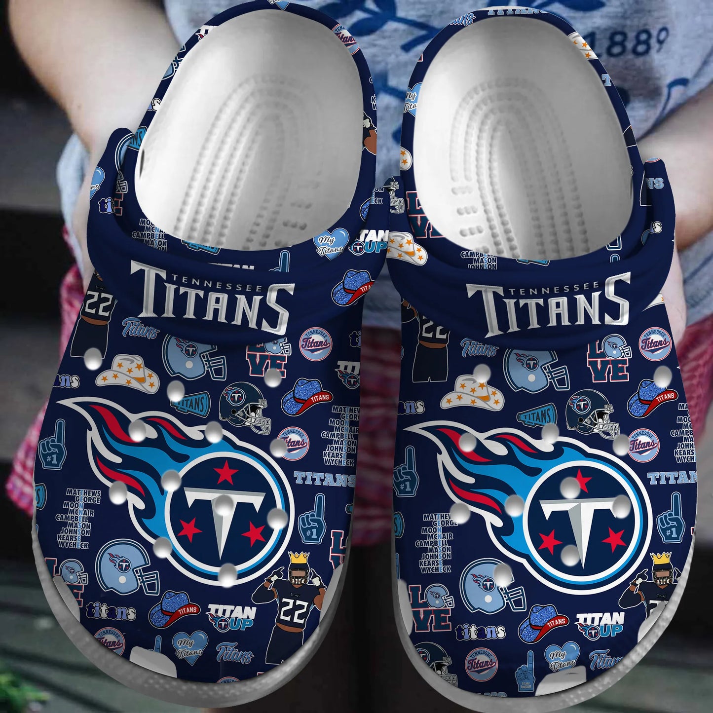 Tennessee Titans Clogs Shoes AZBTCL000060