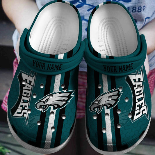 Philadelphia Eagles Clogs Shoes AZBTCL000063