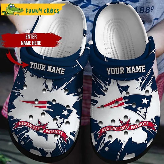 New England Patriots Clogs Shoes AZBTCL000033