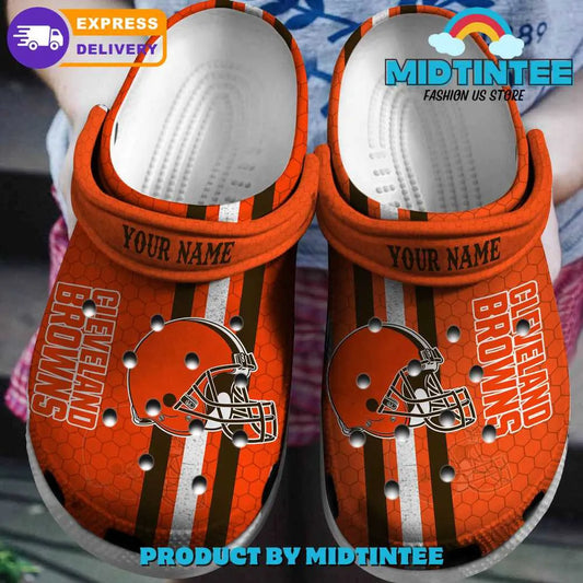 Cleveland Browns Clogs Shoes AZBTCL000055