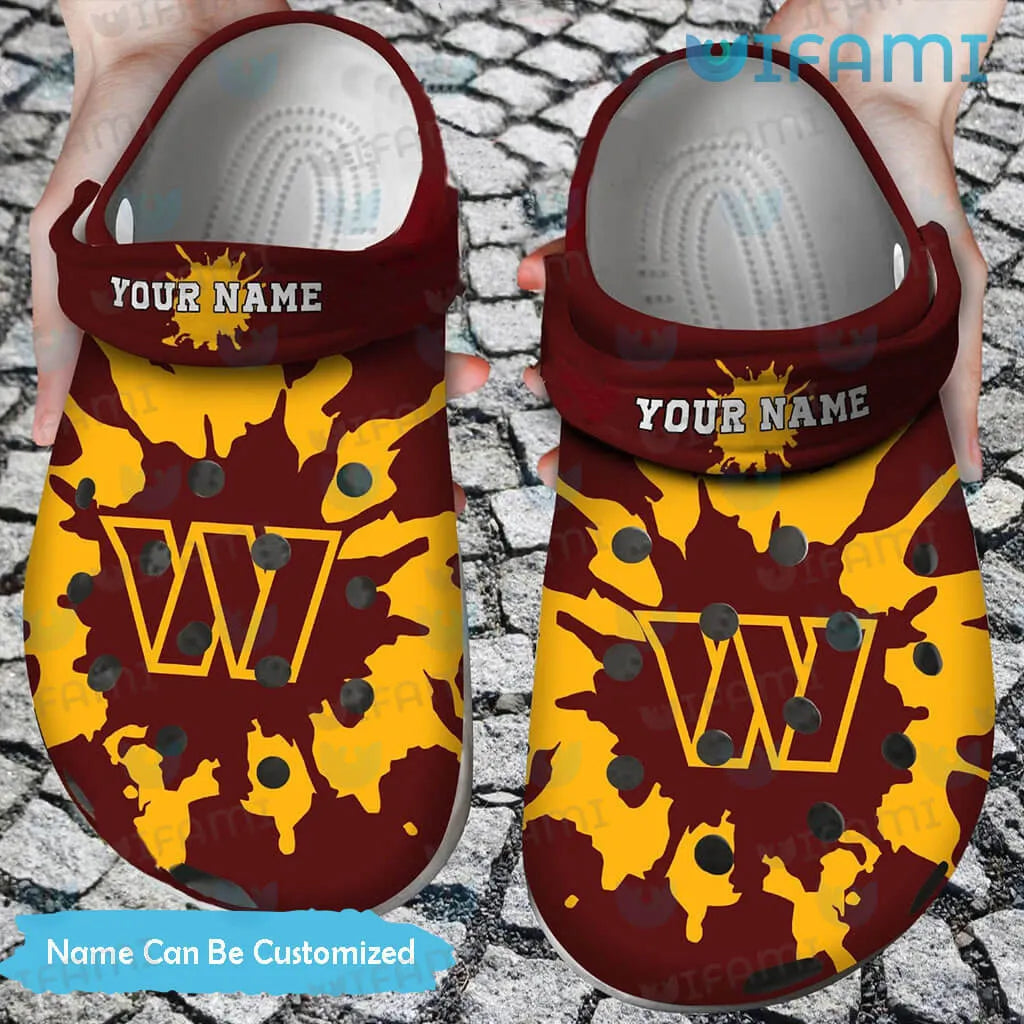 Washington Commanders Clogs Shoes AZBTCL000059