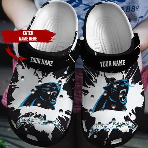 Carolina Panthers Clogs Shoes AZBTCL000040