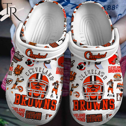 Cleveland Browns Clogs Shoes AZBTCL000013