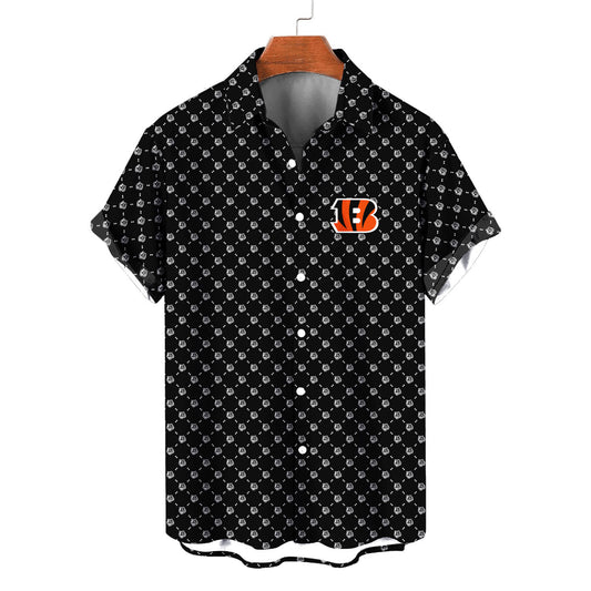 Cincinnati Bengals Summer Hawaiian Shirt Logo D2 AZBTHWS000099
