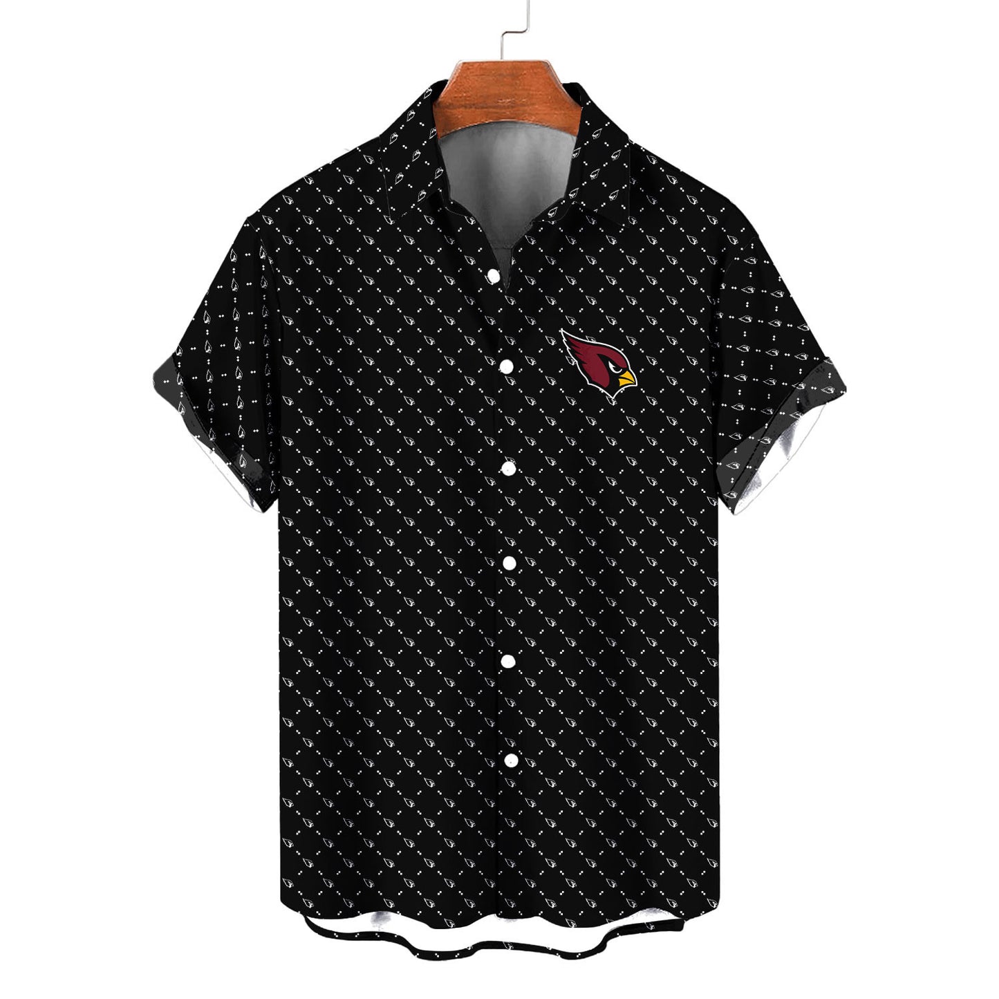 Arizona Cardinals Summer Hawaiian Shirt Logo D2 AZBTHWS000124
