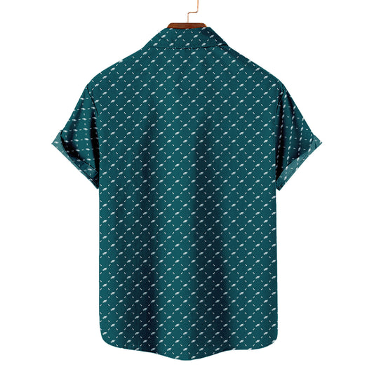 Philadelphia Eagles Summer Hawaiian Shirt Logo D2 AZBTHWS000128