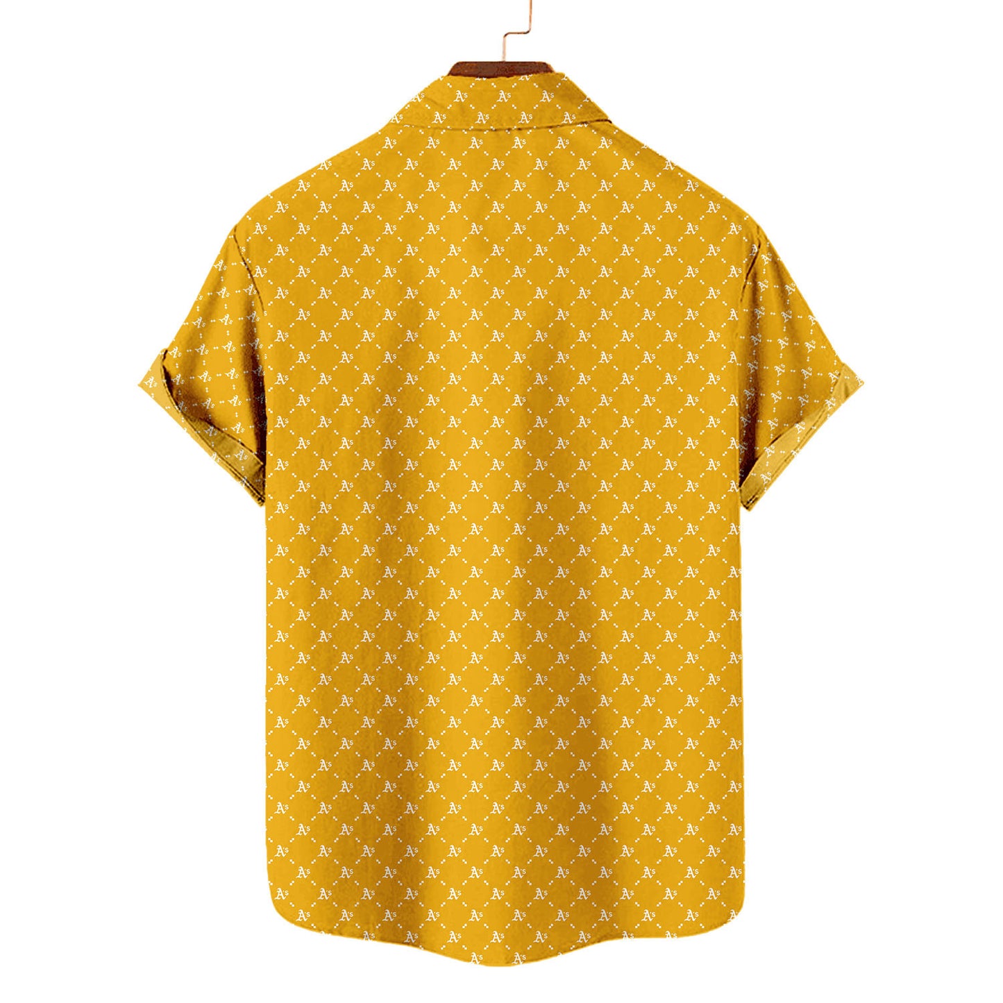 Oakland Athletics Summer Hawaiian Shirt Logo D2 AZBTHWS000140