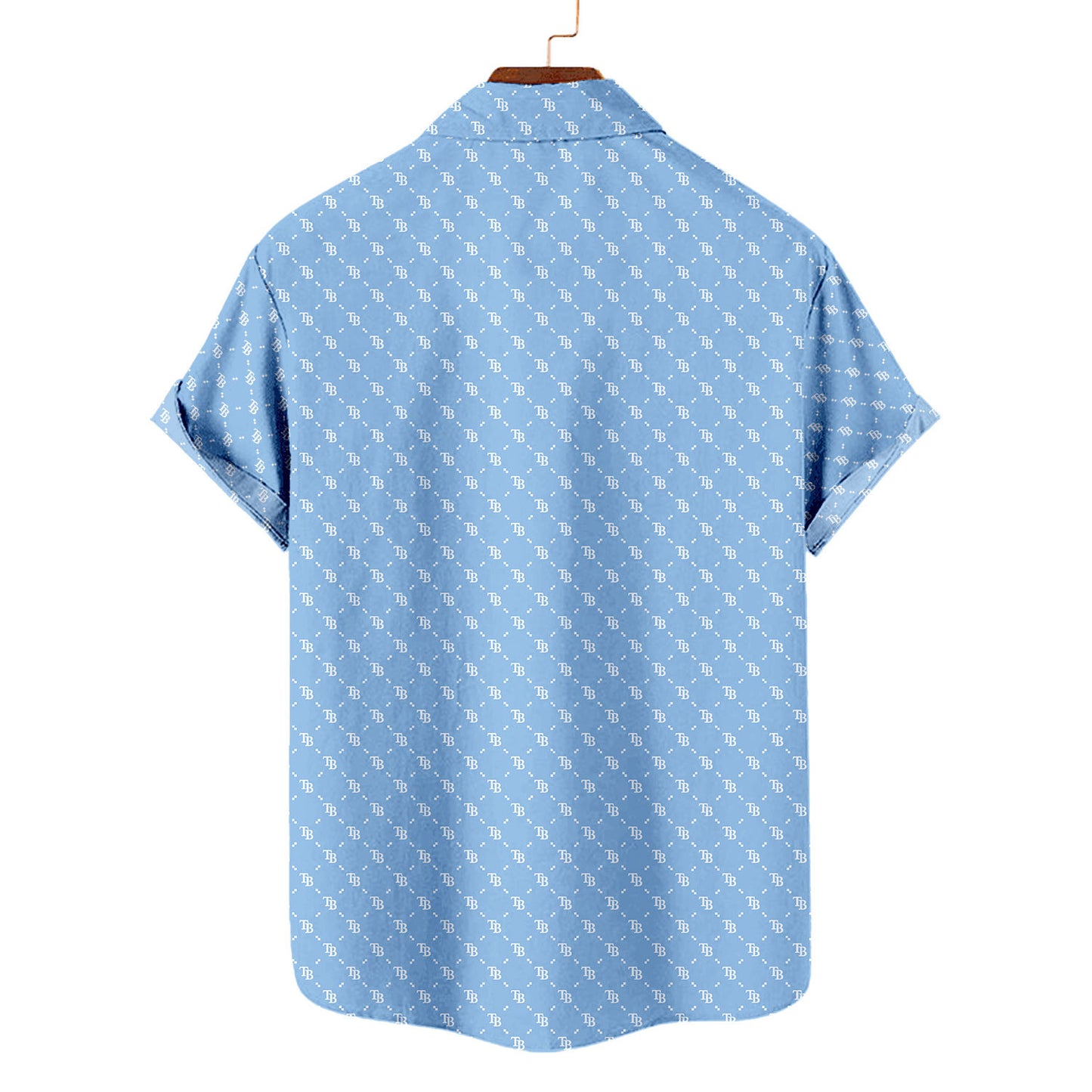 Tampa Bay Rays Summer Hawaiian Shirt Logo D2 AZBTHWS000150