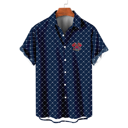 Atlanta Braves Summer Hawaiian Shirt Logo D2 AZBTHWS000153