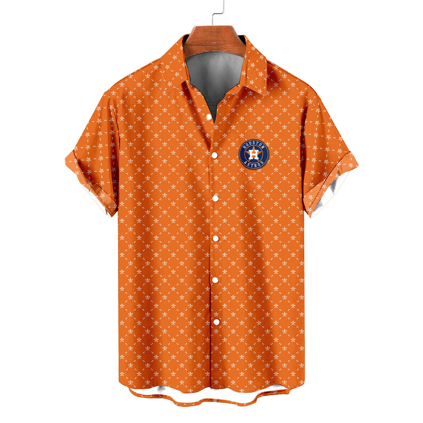 Houston Astros Summer Hawaiian Shirt Logo D2 AZBTHWS000154