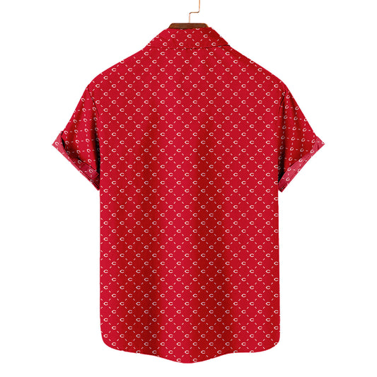 Cincinnati Reds Summer Hawaiian Shirt Logo D2 AZBTHWS000158
