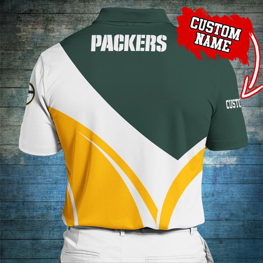 Green Bay Packers Personalized Men Polo Shirt AZBTPLS000204